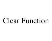 CLEAR FUNCTION