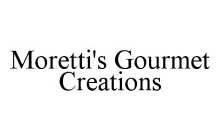 MORETTI'S GOURMET CREATIONS