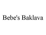 BEBE'S BAKLAVA