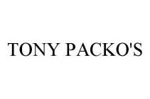 TONY PACKO'S