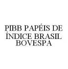 PIBB PAPÉIS DE ÍNDICE BRASIL BOVESPA