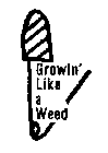 GROWIN' LIKE A WEED