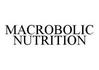 MACROBOLIC NUTRITION