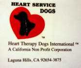 HEART SERVICE DOGS HEART THERAPY DOGS INTERNATIONAL
