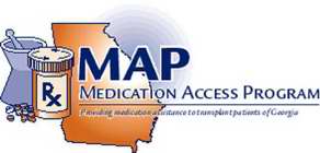MAP MEDICATION ACCESS PROGRAM PROVIDING MEDICATION ASSISTANCE TO TRANSPLANT PATIENTS OF GEORGIA