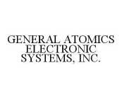 GENERAL ATOMICS ELECTRONIC SYSTEMS, INC.