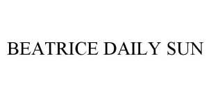 BEATRICE DAILY SUN
