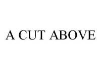 A CUT ABOVE