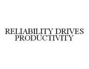 RELIABILITY DRIVES PRODUCTIVITY