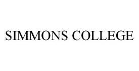SIMMONS COLLEGE