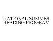 NATIONAL SUMMER READING PROGRAM
