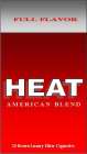 FULL FLAVOR HEAT AMERICAN BLEND 20 BROWN LUXURY FILTER CIGARETTES