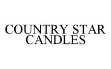 COUNTRY STAR CANDLES