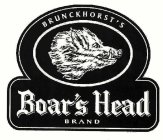 BRUNCKHORST'S BOAR'S HEAD BRAND