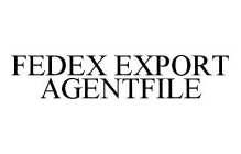FEDEX EXPORT AGENTFILE