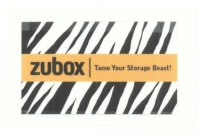 ZUBOX TAME YOUR STORAGE BEAST!