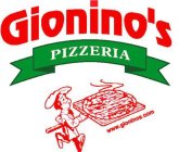 GIONINO'S PIZZERIA WWW.GIONINOS.COM