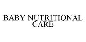 BABY NUTRITIONAL CARE