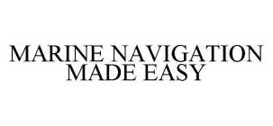 MARINE NAVIGATION MADE EASY