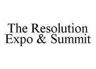 THE RESOLUTION EXPO & SUMMIT