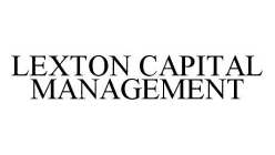 LEXTON CAPITAL MANAGEMENT