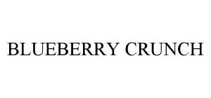 BLUEBERRY CRUNCH