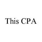 THIS CPA