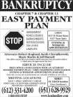 BANKRUPTCY CHAPTER 7 & CHAPTER 13 EASY PAYMENT PLAN