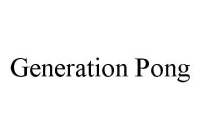 GENERATION PONG