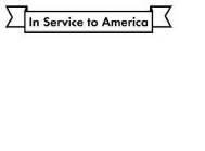 IN SERVICE TO AMERICA