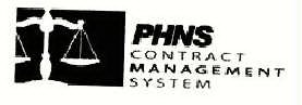 PHNS CONTRACT MANAGEMENT SYSTEM