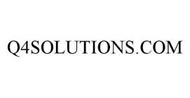 Q4SOLUTIONS.COM