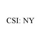 CSI: NY