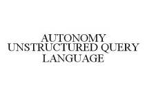 AUTONOMY UNSTRUCTURED QUERY LANGUAGE