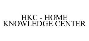 HKC - HOME KNOWLEDGE CENTER