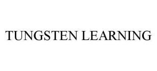TUNGSTEN LEARNING