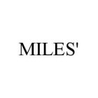 MILES'