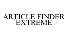 ARTICLE FINDER EXTREME
