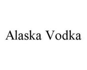 ALASKA VODKA