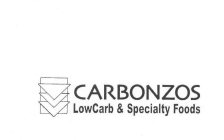 CARBONZOS LOWCARB & SPECIALTY FOODS