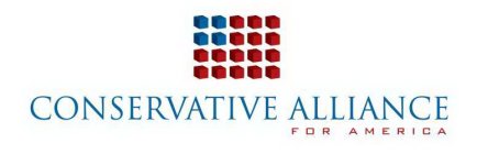 CONSERVATIVE ALLIANCE FOR AMERICA