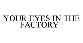 YOUR EYES IN THE FACTORY !
