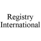 REGISTRY INTERNATIONAL