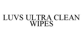 LUVS ULTRA CLEAN WIPES