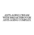 ANTI-AGING CREAM WITH BREAKTHROUGH ANTI-AGING COMPLEX