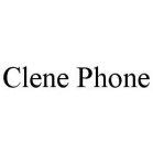CLENE PHONE