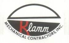 KLAMM MECHANICAL CONTRACTORS, INC.