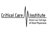 CRITICAL CARE INSTITUTE AMERICAN COLLEGE OF CHEST PHYSICIANS