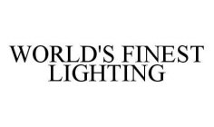 WORLD'S FINEST LIGHTING