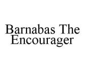 BARNABAS THE ENCOURAGER